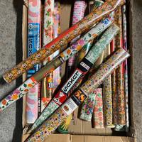 Vecchi rotoli di carta