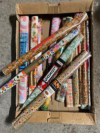 Vecchi rotoli di carta