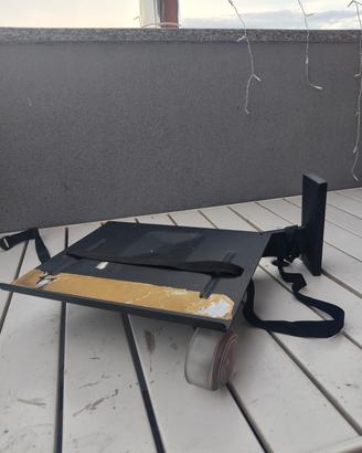 Supporto ripiano TV da parete 