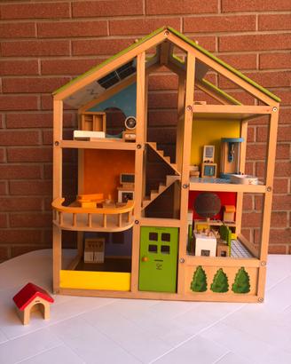 Casa per le bambole in legno, Hape