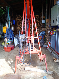 Pinza idraulica per legna