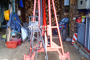 Pinza idraulica per legna