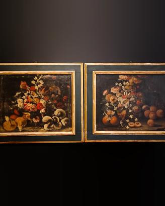 Antica Coppia di Quadri Lombardi