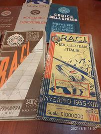 Cartine geografiche e mappe turistiche anni '20/30