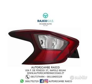 Fanale fanalino nissan micra 2017 posteriore