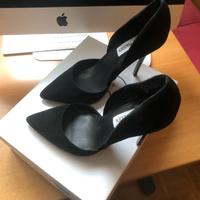 scarpe nere con tacco alto