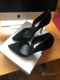 scarpe nere con tacco alto