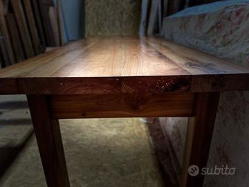Tavolo in olmo antico