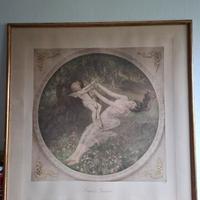 QUADRO CUPIDS GARDEN (il giardino di cupido)