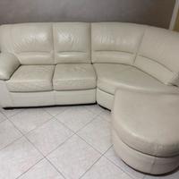 Divano in vera pelle max relax