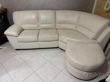 Divano in vera pelle max relax