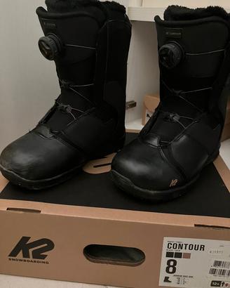 Scarponi Snowboard Donna K2 Contour - Tg 39.5