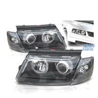 FARI PER VOLKSWAGEN VW PASSAT 3B 96-00 OCCHI ANGEL