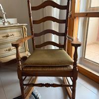 Sedia a dondolo anno 70