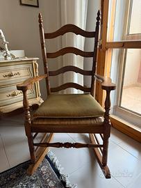 Sedia a dondolo anno 70