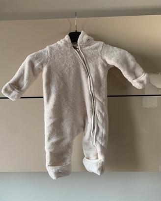 Tuta agnellata 4/6 mesi H&M