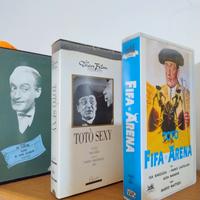 Videocassette VHS  di TOTÒ