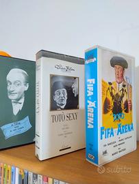 Videocassette VHS  di TOTÒ