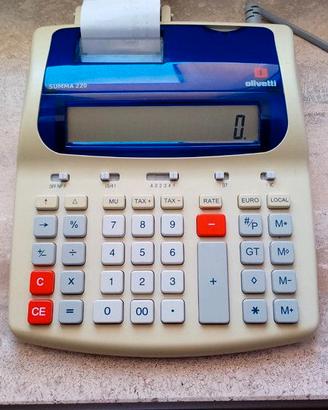 Calcolatrice scrivente Summa 220 Olivetti
