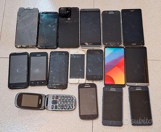 Stock Lotto 16 Smartphone Cellulari