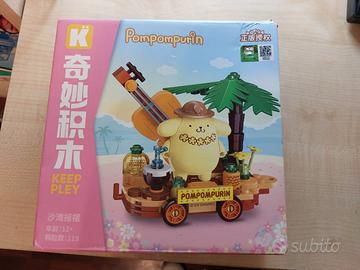 Lego fanmade pompompurin sanrio da costruire 