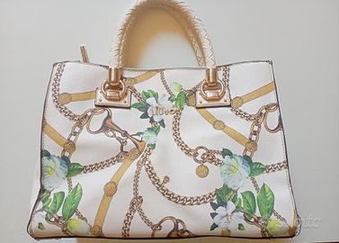 Liu-Jo borsa a mano mod.Manhattan Satchel bianca.