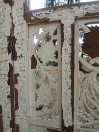 Paravento in legno 