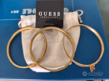 Guess bracciale triplo  yellow