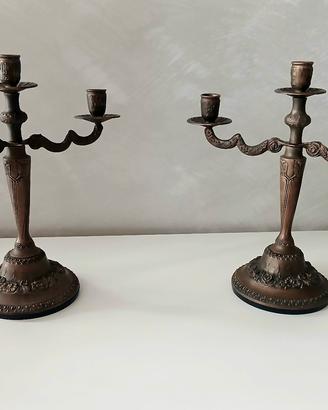 Candelabri in BRONZO