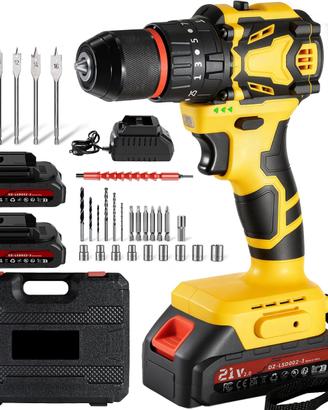 Trapano Avvitatore Doppia Batteria Brushless