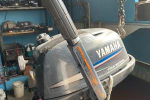 Motore Yamaha fuoribordo, 4 tempi 4 HP gambo lungo