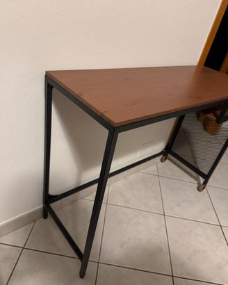 Mobiletto tavolino Porta PC ikea 100x36x75 cm