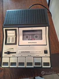 Grundig cr 355 registratore cassette anni 80