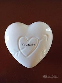 Cuore in ceramica Creativando