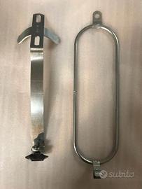 Porta ruota di scorta centrale per vespa