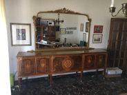 Grande credenza buffet con specchio