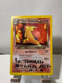 Pokemon Dark Typhlosion firmata Mitsuhito Arita