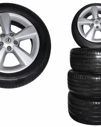 Set 4 ruote Nissan Qashqai originali