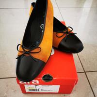 Ballerine ara color senape/nero nr. 41