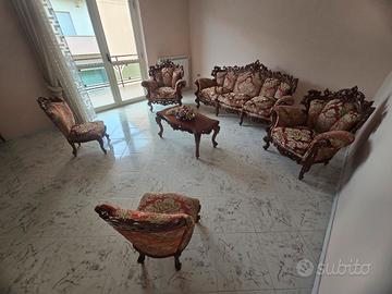 Salotto antico composto da 6 pezz