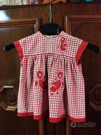 Vestitino bimba vintage usato