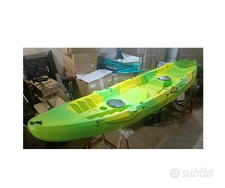 canoa kayak biposto - riparato 
