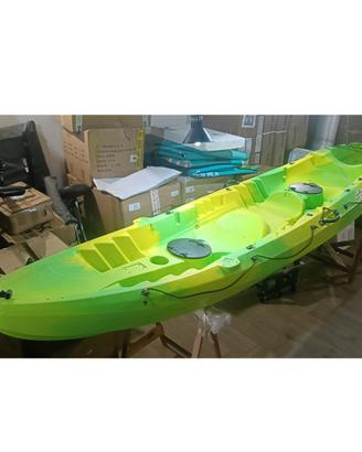 canoa kayak biposto - riparato 