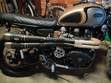 scarico Spark alto Triumph scrambler 2005-2015