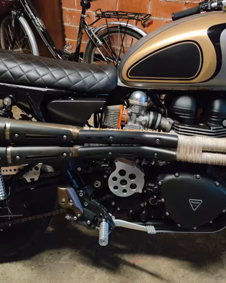 scarico Spark alto Triumph scrambler 2005-2015