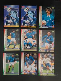 Lotto di 16 card Campioni al mondiale Dixan NM