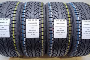 4 GOMME 205 40 18 UNIROYAL 4 STAGIONI RIF4289