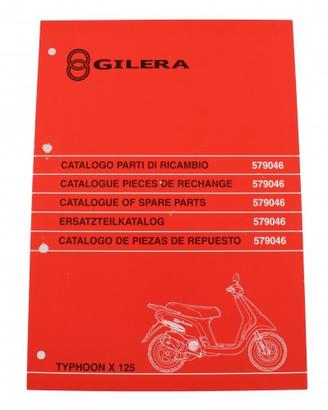 Catalogo parti di ricambio Gilera Typhoon X 125 57