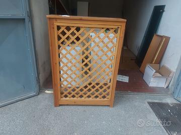 Tre Copritermosifoni in legno leggere misure