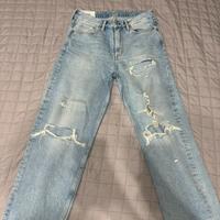 Pantalone Jeans Strappato "Loose Fit"